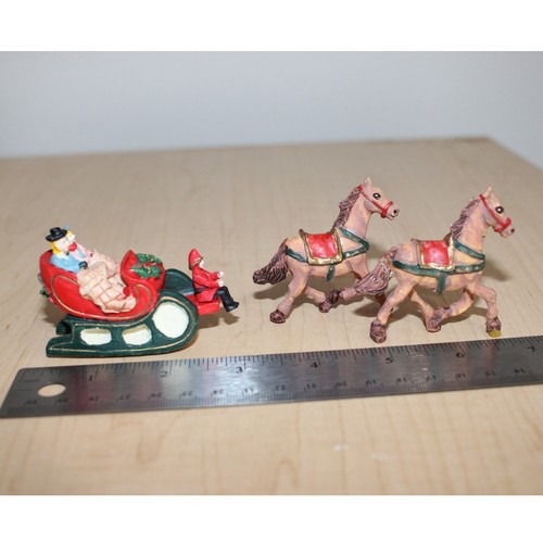 Christmas village sleigh - village,